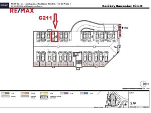 Prodej garážového stání, Praha - Hlubočepy, Vítové, 29 m2