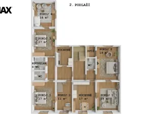 Prodej činžovního domu, Lázně Bohdaneč, Pernštýnská, 327 m2