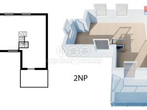 Prodej rodinného domu, Horní Planá, V Domkách, 264 m2