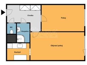Prodej bytu 2+kk, Praha - Kobylisy, Šiškova, 46 m2