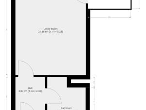 Pronájem bytu 1+kk, Praha, Farkašova, 32 m2