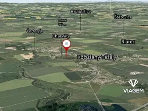 Prodej podílu lesa, Charváty, 1159 m2