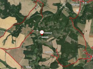 Prodej zahrady, Bílkovice, 1799 m2