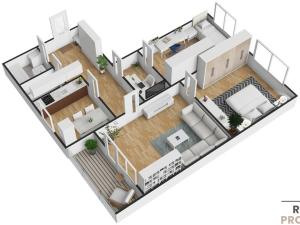 Prodej bytu 3+1, Břeclav, Na Valtické, 82 m2