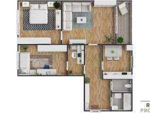 Prodej bytu 3+1, Břeclav, Na Valtické, 82 m2
