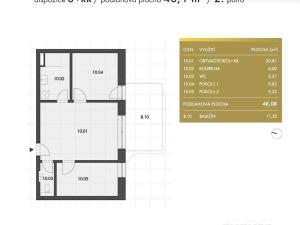 Prodej bytu 3+kk, Lednice, Slovácká, 48 m2