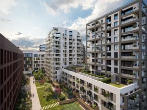 Prodej bytu 1+kk, Praha - Karlín, Libeňský ostrov, 51 m2