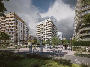 Prodej bytu 1+kk, Praha - Karlín, Libeňský ostrov, 51 m2