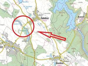 Prodej podílu pole, Dalešice, 1330 m2