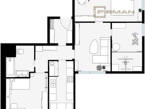 Prodej bytu 4+1, Praha - Bohnice, Dolákova, 78 m2