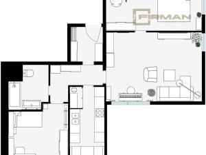 Prodej bytu 4+1, Praha - Bohnice, Dolákova, 78 m2