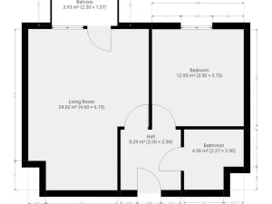 Pronájem bytu 2+kk, Praha - Jinonice, Kačírkova, 52 m2