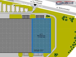 Pronájem skladu, Ostrava - Hrušov, Žižkova, 13500 m2