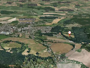 Prodej podílu zahrady, Třebechovice pod Orebem, 1038 m2