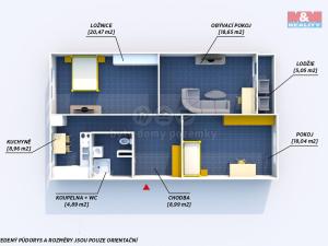 Prodej bytu 3+1, Rokycany - Nové Město, Javorová, 79 m2