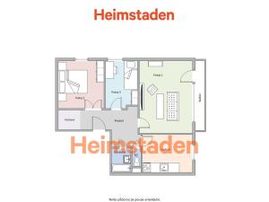 Pronájem bytu 3+1, Havířov - Šumbark, Ladova, 69 m2