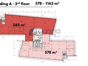 Pronájem obchodního prostoru, Praha, Bucharova, 1163 m2