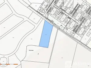 Prodej podílu 1/4 pozemku pro bydlení, Chýně, 1352 m2