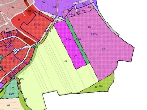 Prodej podílu 1/4 pozemku pro bydlení, Chýně, 1352 m2