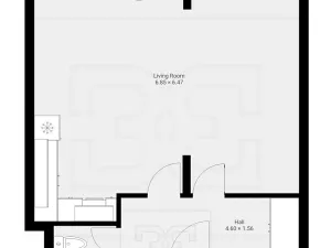 Pronájem bytu 1+kk, Praha - Holešovice, U měšťanského pivovaru, 54 m2