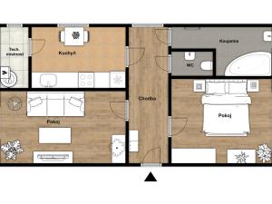 Pronájem bytu 2+1, Praha - Klánovice, K rukavičkárně, 64 m2