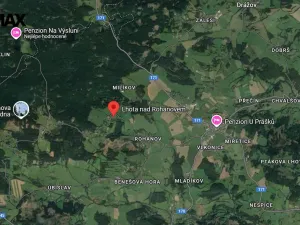 Prodej zahrady, Vacov, 1527 m2