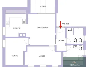 Pronájem bytu 3+kk, Plzeň, Polní, 77 m2