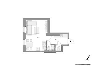 Prodej bytu 1+kk, Praha - Smíchov, Na Václavce, 28 m2