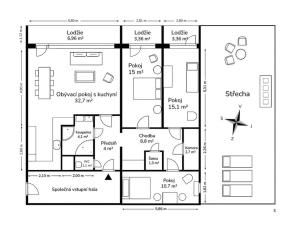 Prodej bytu 4+kk, Praha - Michle, 102 m2
