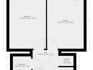 Pronájem bytu 2+kk, Praha - Žižkov, Biskupcova, 44 m2