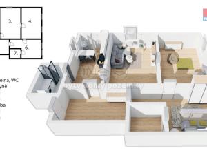Prodej bytu 3+1, Desná - Desná II, Krkonošská, 100 m2