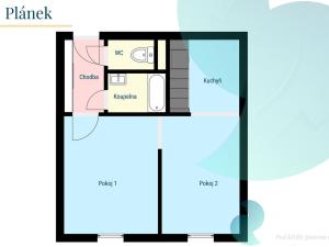 Prodej bytu 2+kk, Praha - Řepy, Mrkvičkova, 34 m2