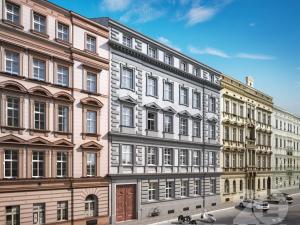 Pronájem bytu 1+kk, Praha - Karlín, Peckova, 30 m2