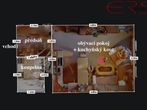 Pronájem bytu 1+kk, Tanvald, U Školky, 29 m2