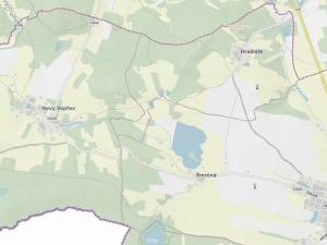 Prodej lesa, Nová Bystřice, 1141 m2