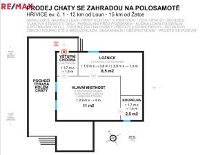 Prodej chaty, Hřivice, 22 m2