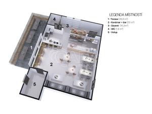 Pronájem restaurace, Ostrava - Hrabůvka, U Haldy, 68 m2
