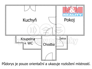 Pronájem bytu 1+1, Brno, Herčíkova, 34 m2