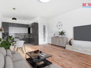Pronájem bytu 2+kk, Pardubice - Zelené Předměstí, Smilova, 57 m2