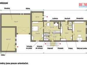 Prodej rodinného domu, Petrovice - Mezihoří, 105 m2