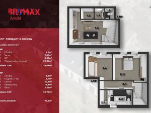Prodej bytu 3+kk, Skorkov, 90 m2