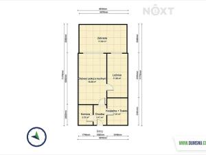 Pronájem bytu 2+kk, Zábřeh, 28. října, 45 m2