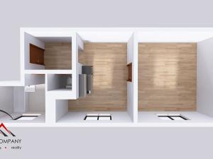 Pronájem bytu 1+1, Ostrava, Palackého, 42 m2