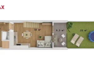 Prodej rodinného domu, Rudník, 84 m2