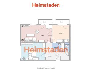Pronájem bytu 2+1, Frýdek-Místek - Místek, Československé armády, 60 m2