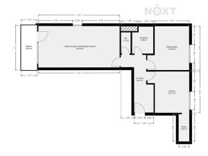 Prodej bytu 3+kk, Praha - Kbely, Plzákova, 78 m2