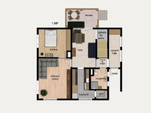 Prodej rodinného domu, Vroutek, Pod Hájem, 241 m2