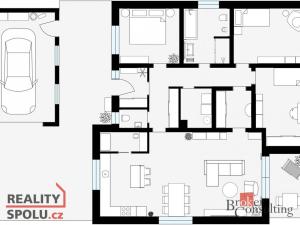 Prodej rodinného domu, Čebín, 120 m2