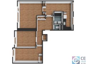 Prodej bytu 4+kk, Praha - Záběhlice, Měchenická, 73 m2