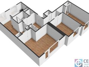 Prodej bytu 4+kk, Praha - Záběhlice, Měchenická, 73 m2